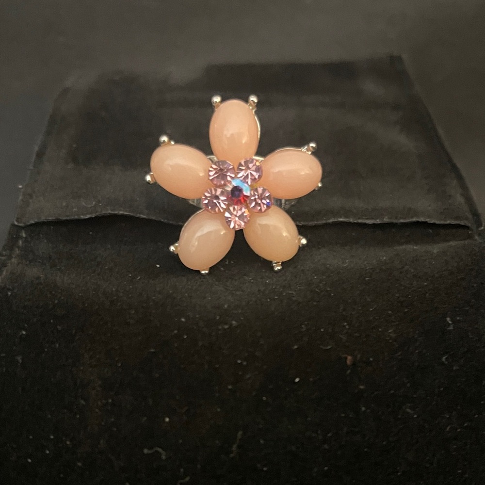 Elegant Pink Floral Jewelry Piece
